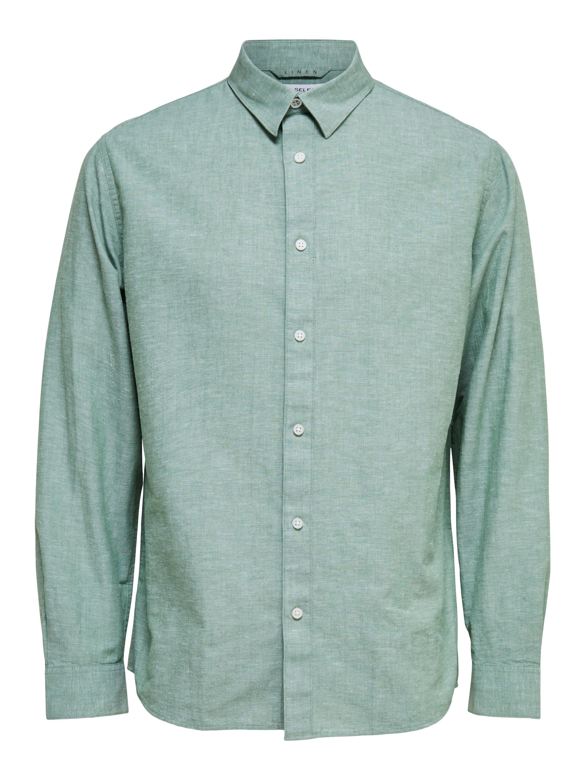 Selected camicia verde