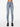 Mid-rise skinny jeans pieces with light wash